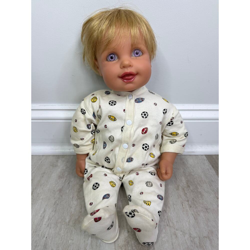 My Twinn doll by Sandra Bilotto Blonde hair Violet Eyes